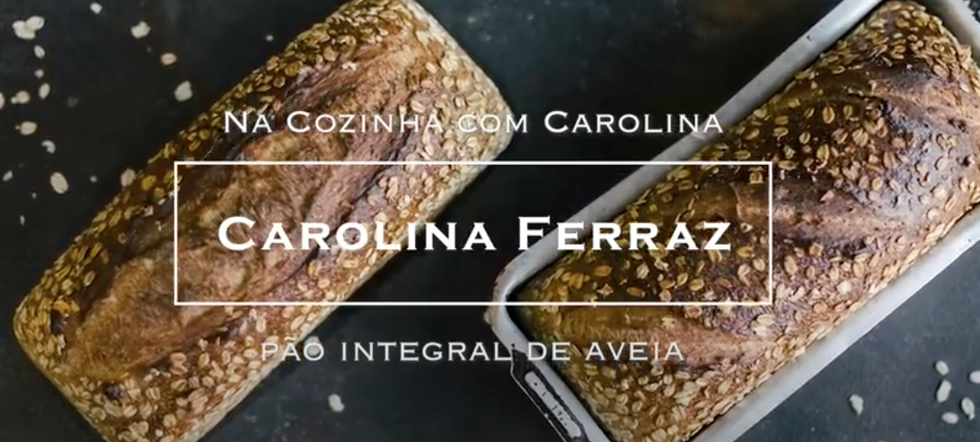 Pão Integral de Aveia | Na Cozinha com Carolina